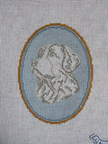 The Bernese Mountain Dog Cameo | Needlepoint Canvas