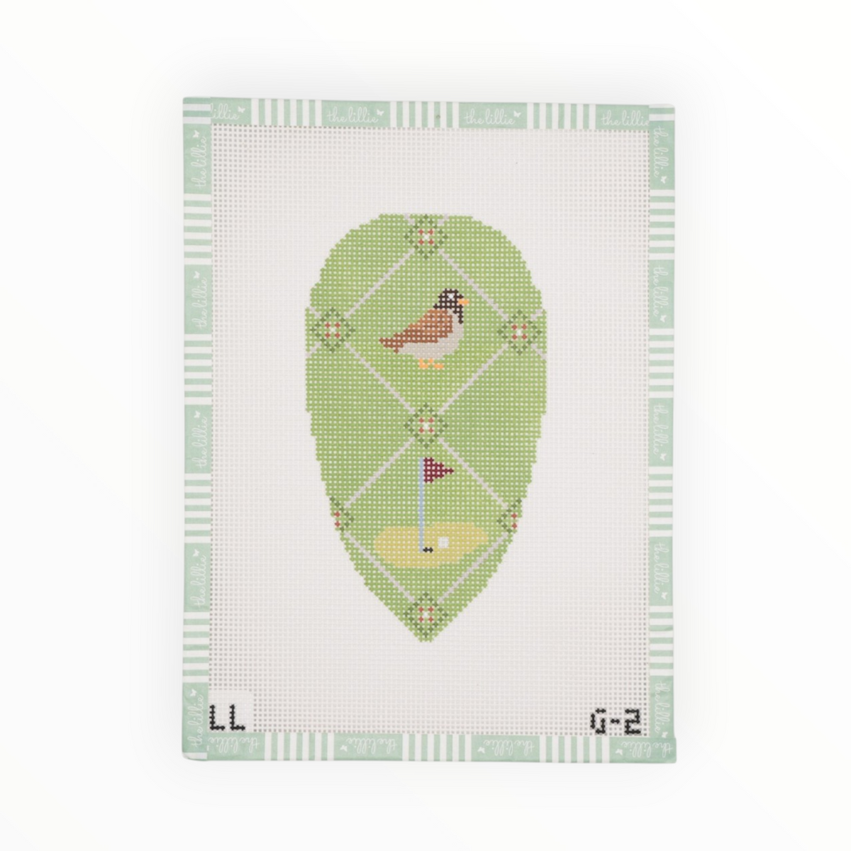 Birdie Golf Head Cover | Needlepoint Canvas