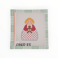 Angel with Gingerbread Man | Needlepoint Canvas