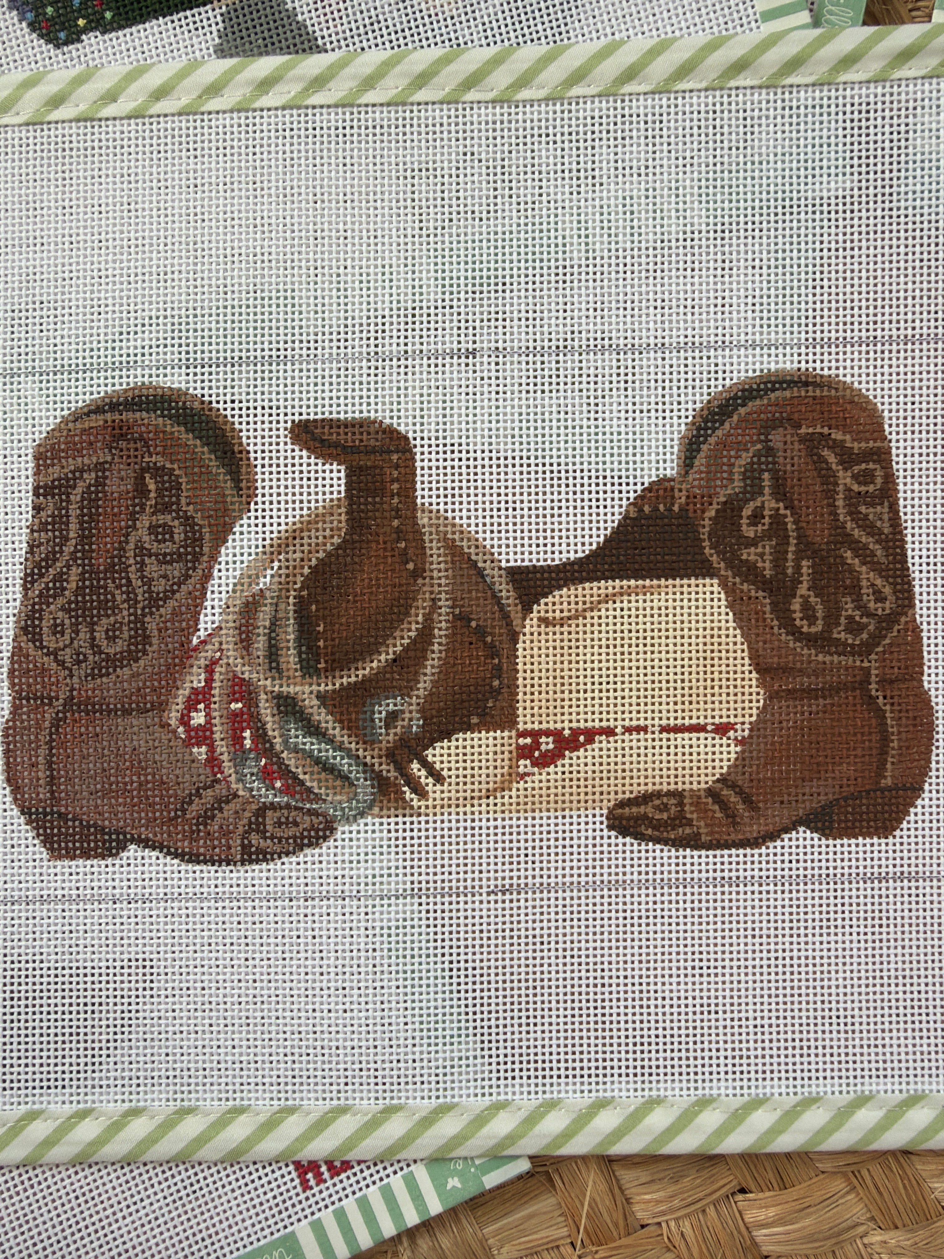 Cowboy Gear | Needlepoint Canvas