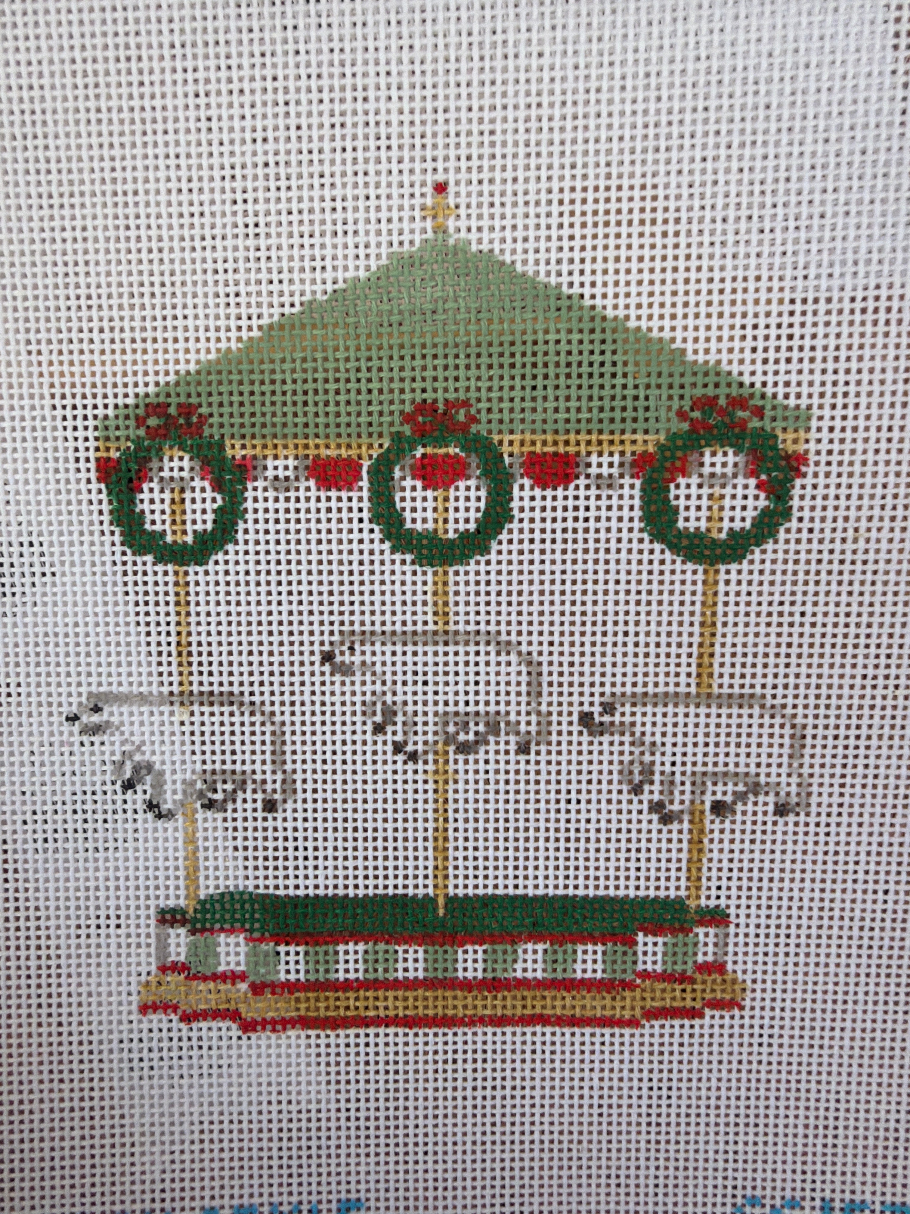 Christmas Polar Bears | Needlepoint Canvas