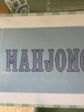 Mahjong – Blue on Blue | Needlepoint Canvas