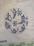 Apres Ski Round | Needlepoint Canvas