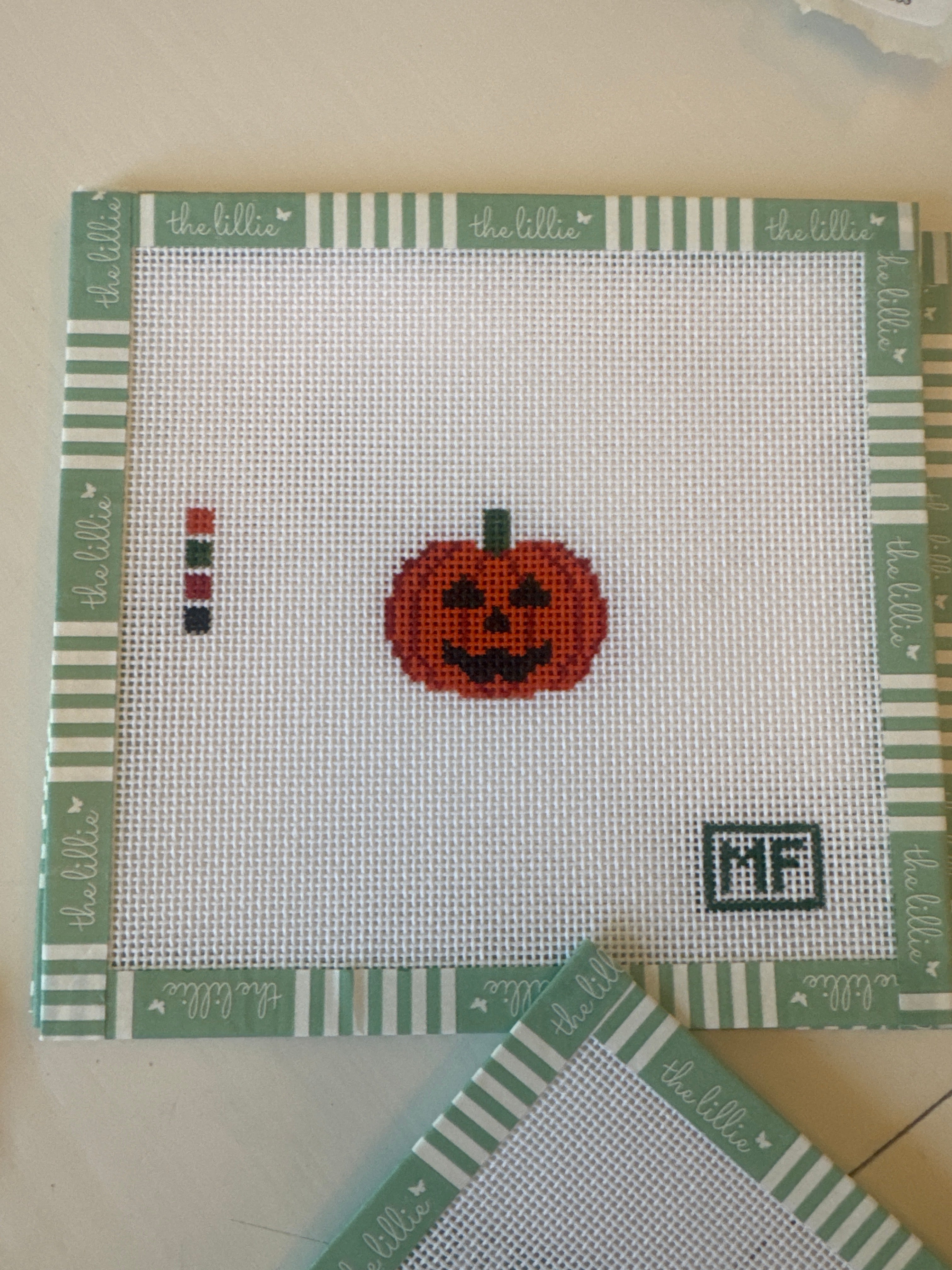 Pumpkin Mini | Needlepoint Canvas