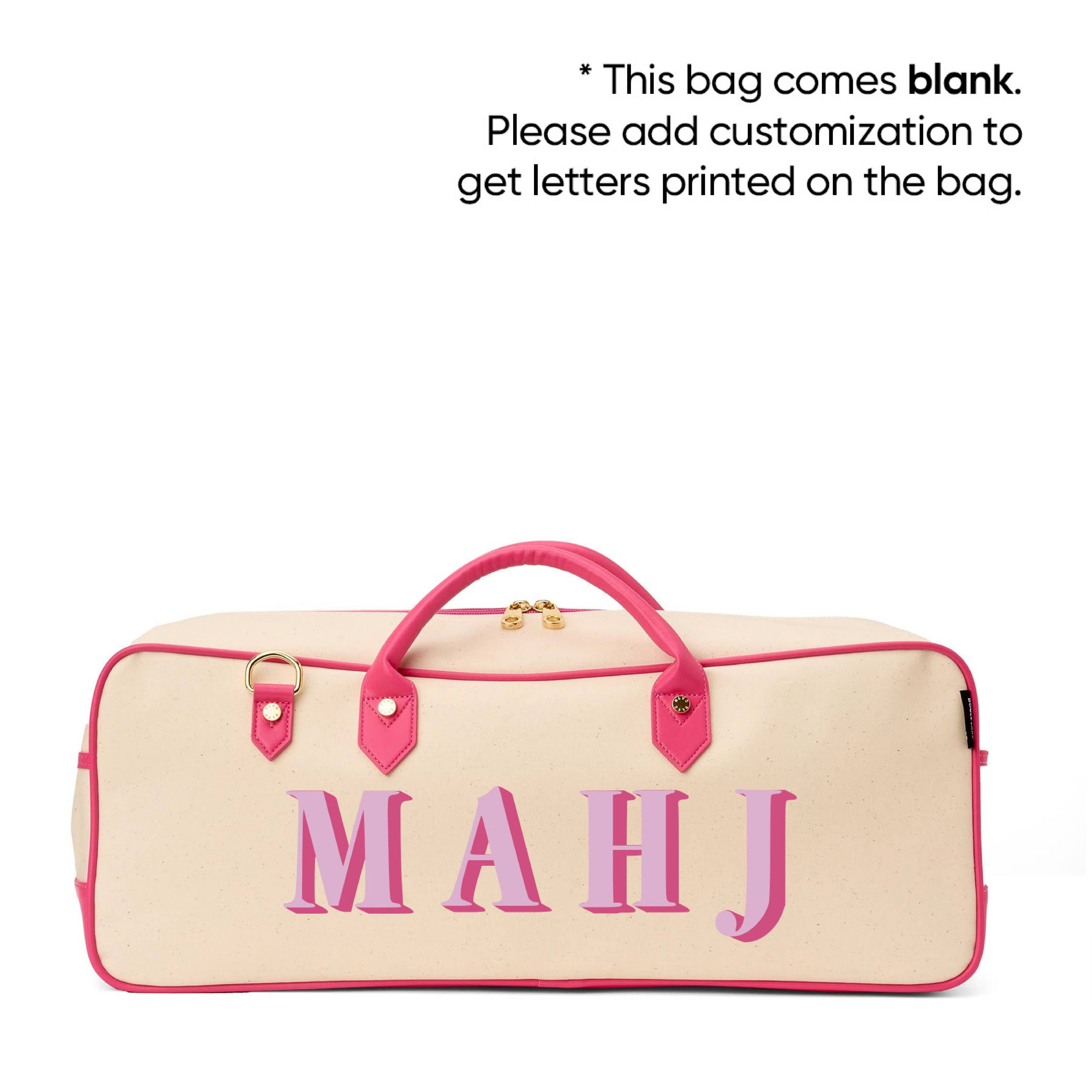 Mahjong Tote: Natural