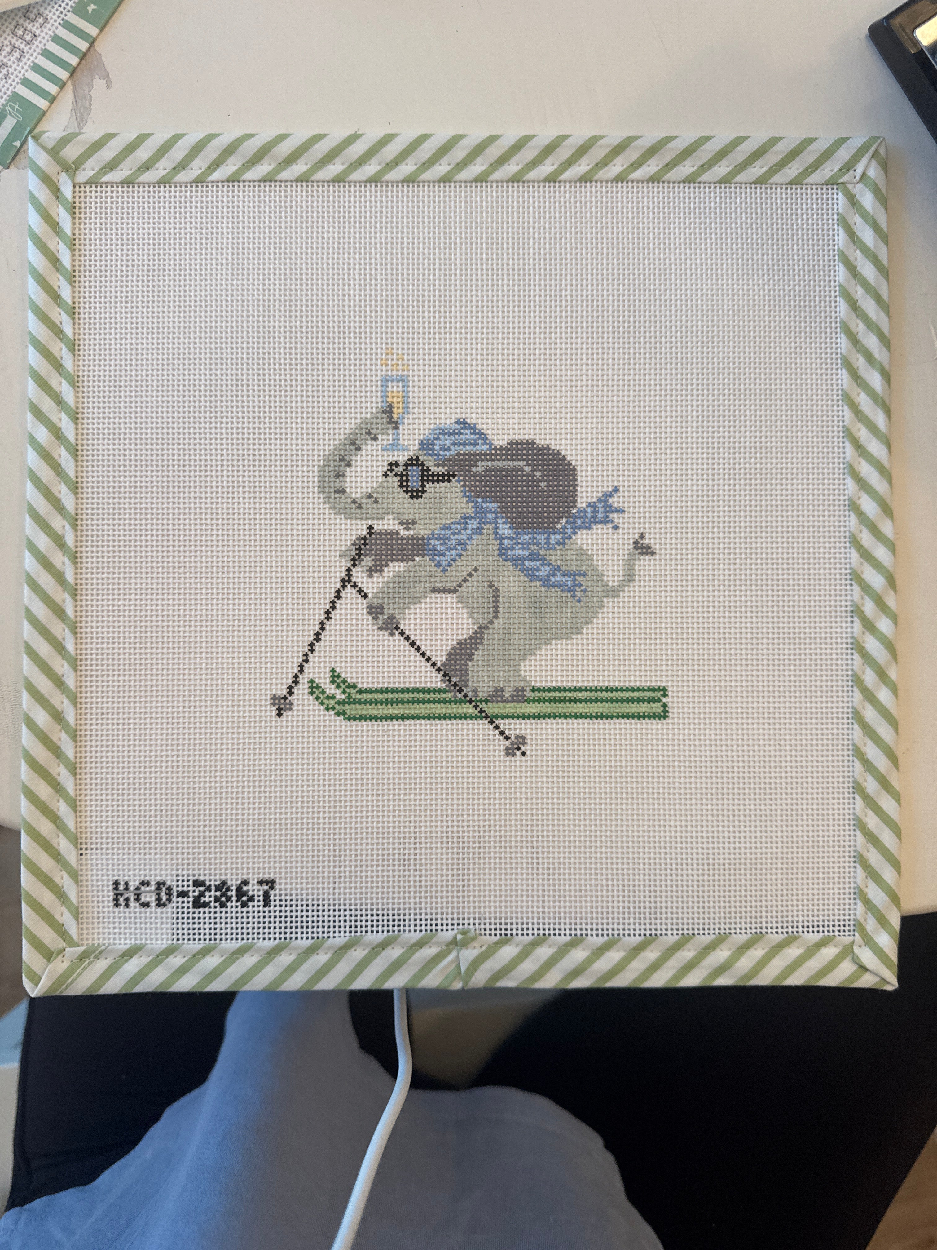 LA Dolce Vita – Alpine Elephant | Needlepoint Canvas