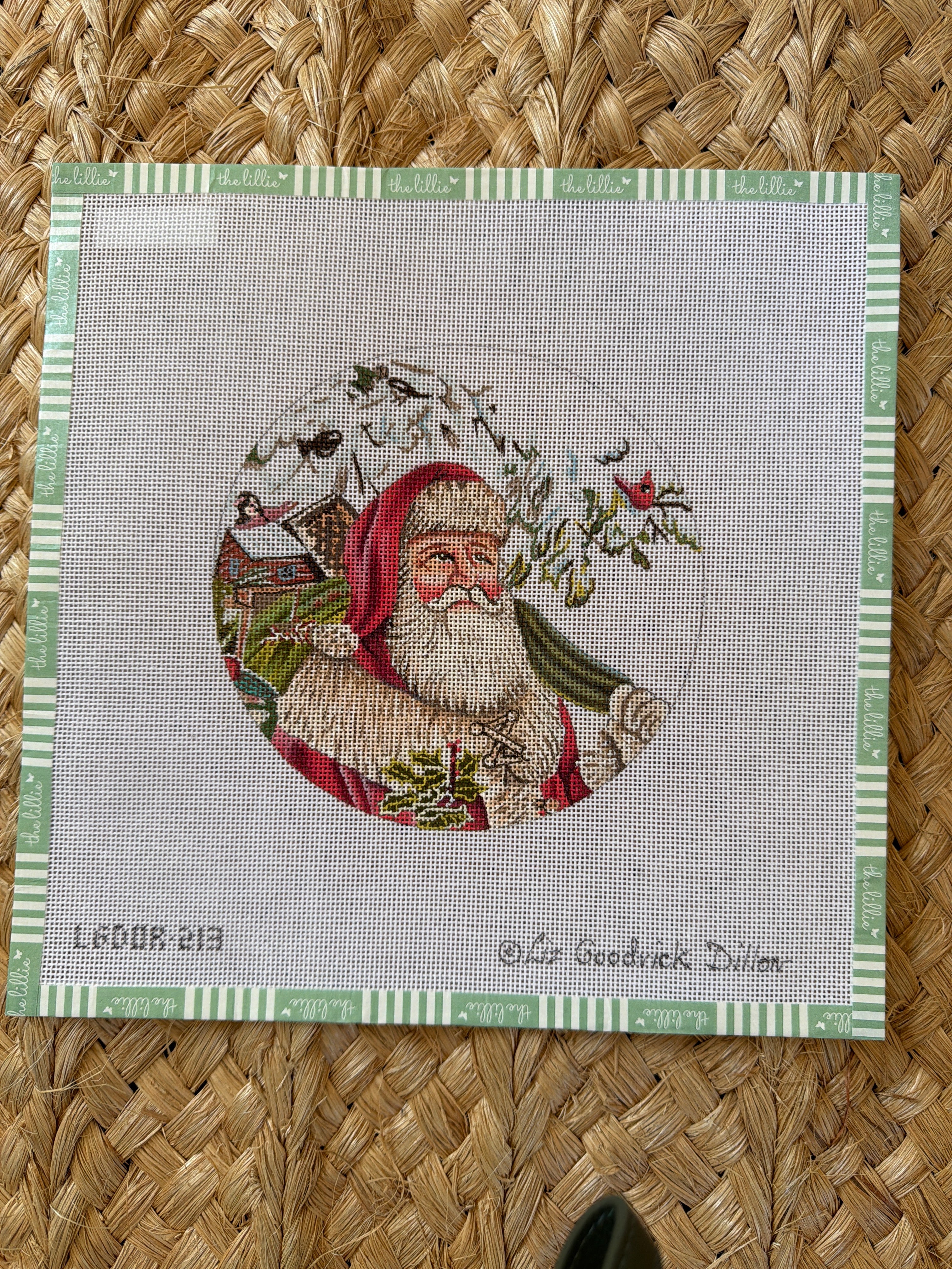 Wilderness Santa | Needlepoint Canvas