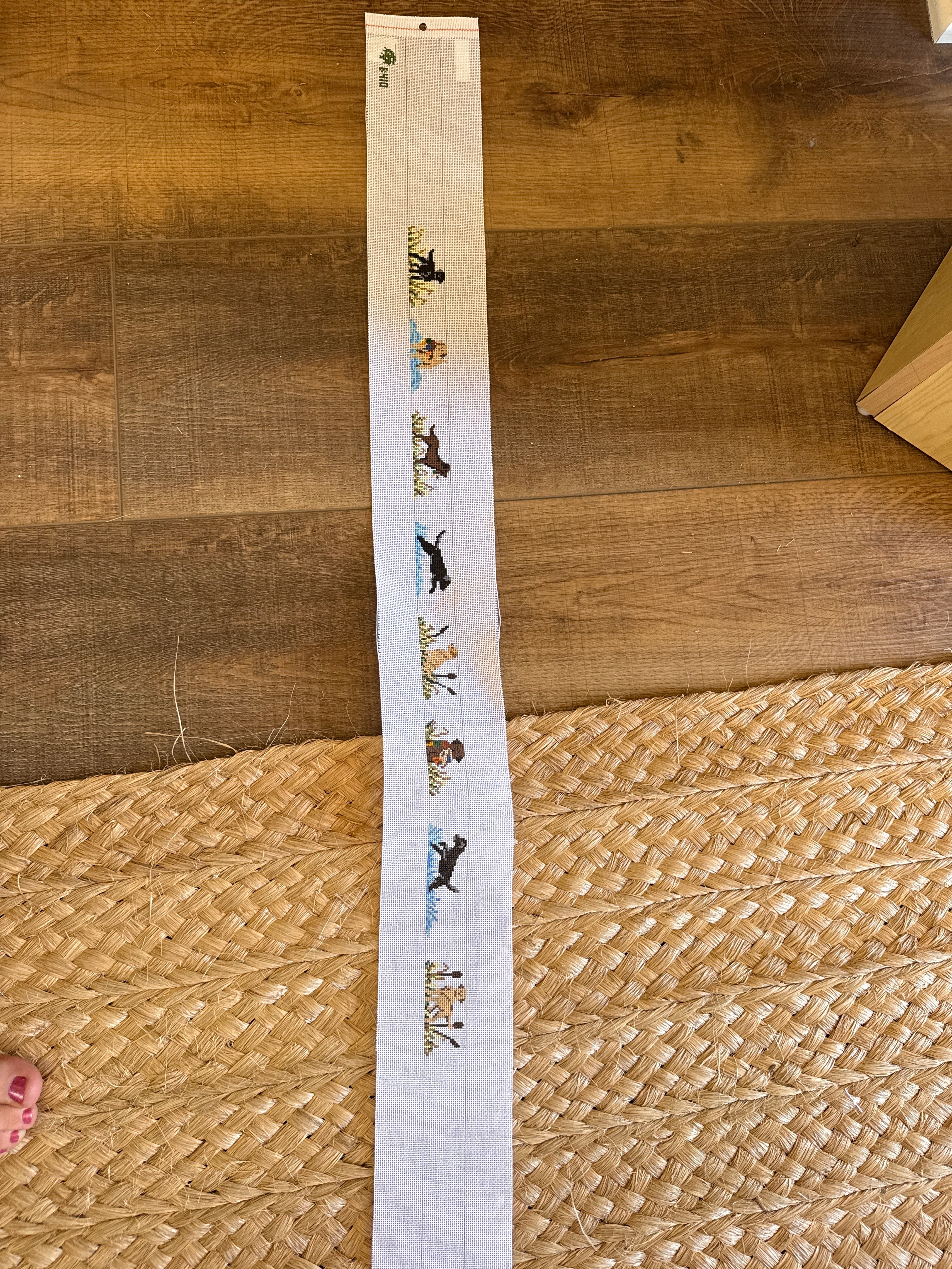 Duck Hunting Labs-Assorted-Short Version | Needlepoint Canvas