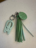 Folding Scissor Fob - Lillie Green