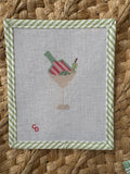 Pickleball Martini | Needlepoint Canvas