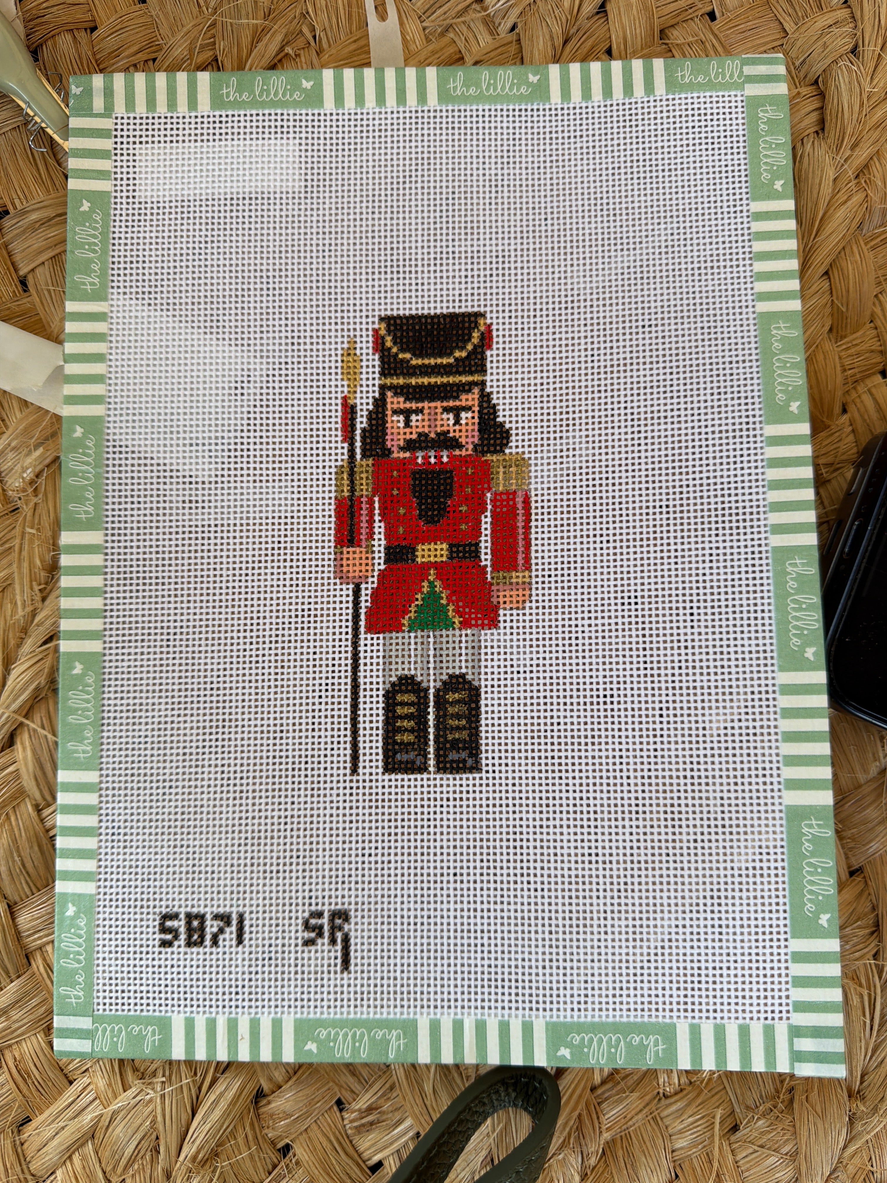 Red Guard, Ornament | Needlepoint Canvas