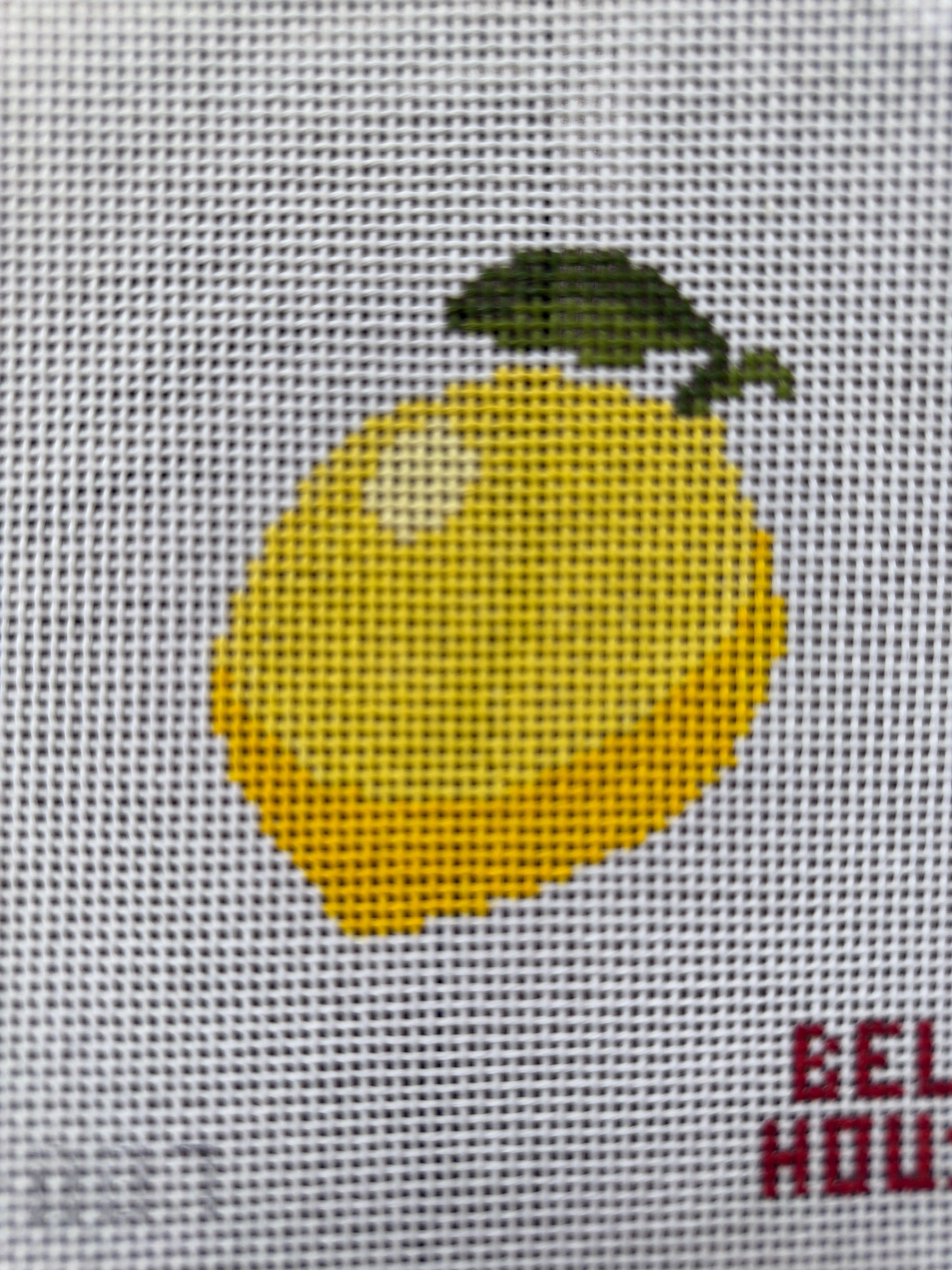 Lemon | Needlepoint Canvas