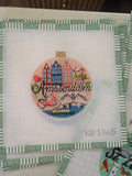 Travel Round – Amsterdam | Needlepoint Canvas