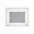 Allover Y Pattern Clutch - Black needlepoint canvas by Stitch Style