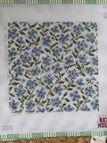 Blue Floral 8" | Needlepoint Canvas