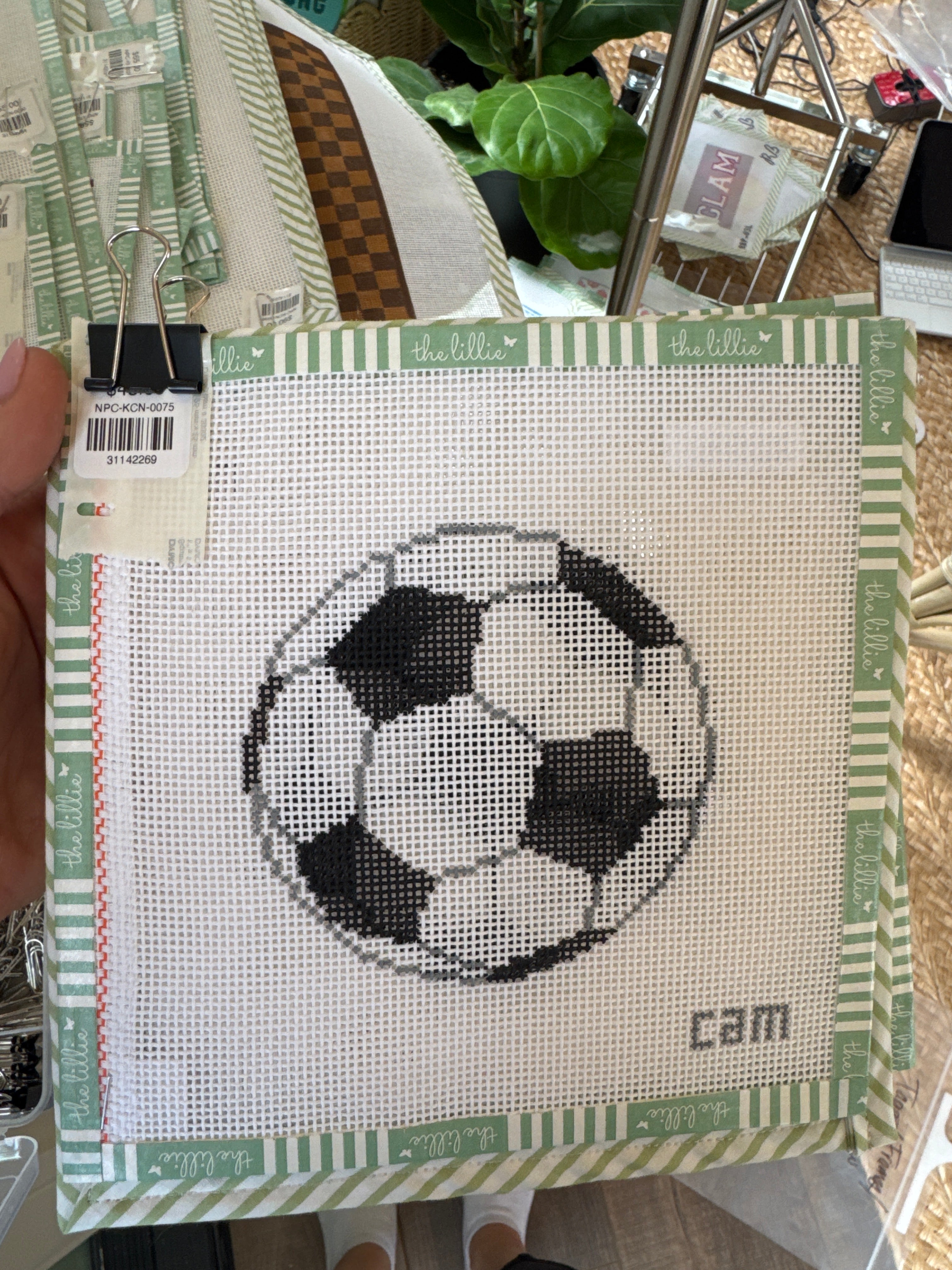 Soccer Ball | Needlepoint Canvas