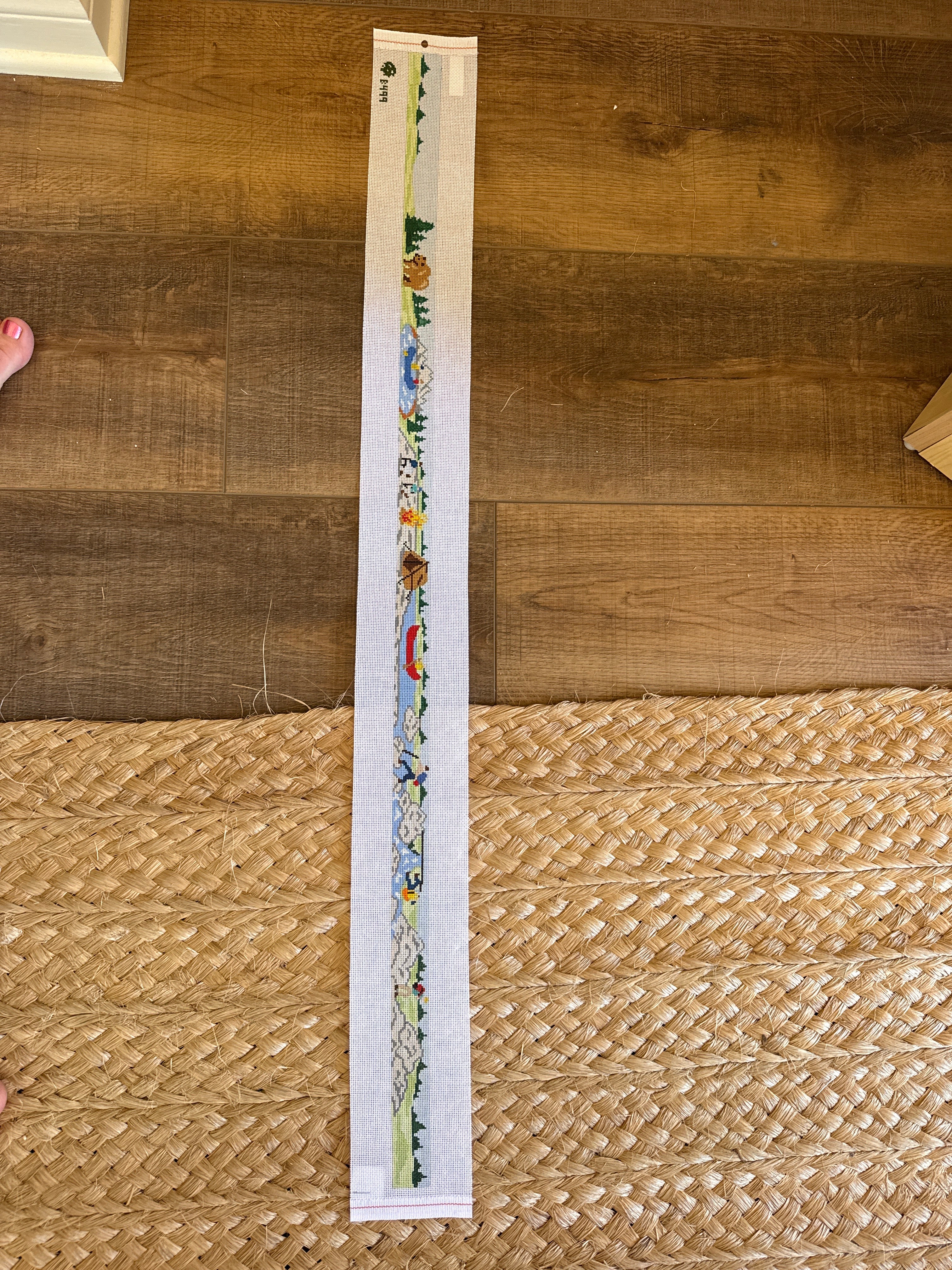 Camping Scene | Needlepoint Canvas