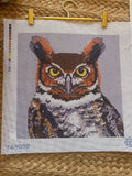 Horned Owl | Needlepoint Canvas