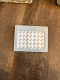 Self-Finishing Passport Cover - Pebble Ice Blue