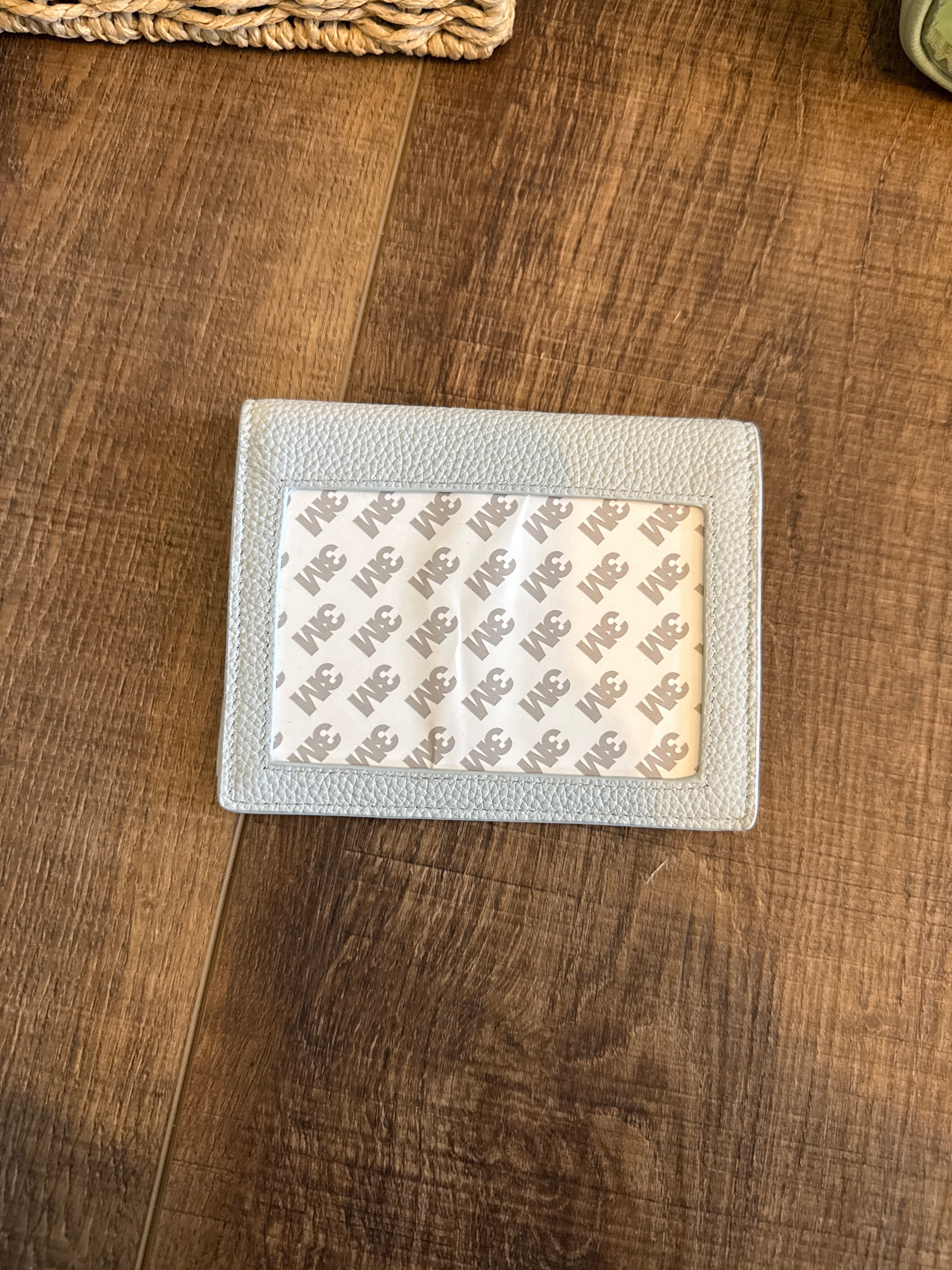 Self-Finishing Passport Cover - Pebble Ice Blue