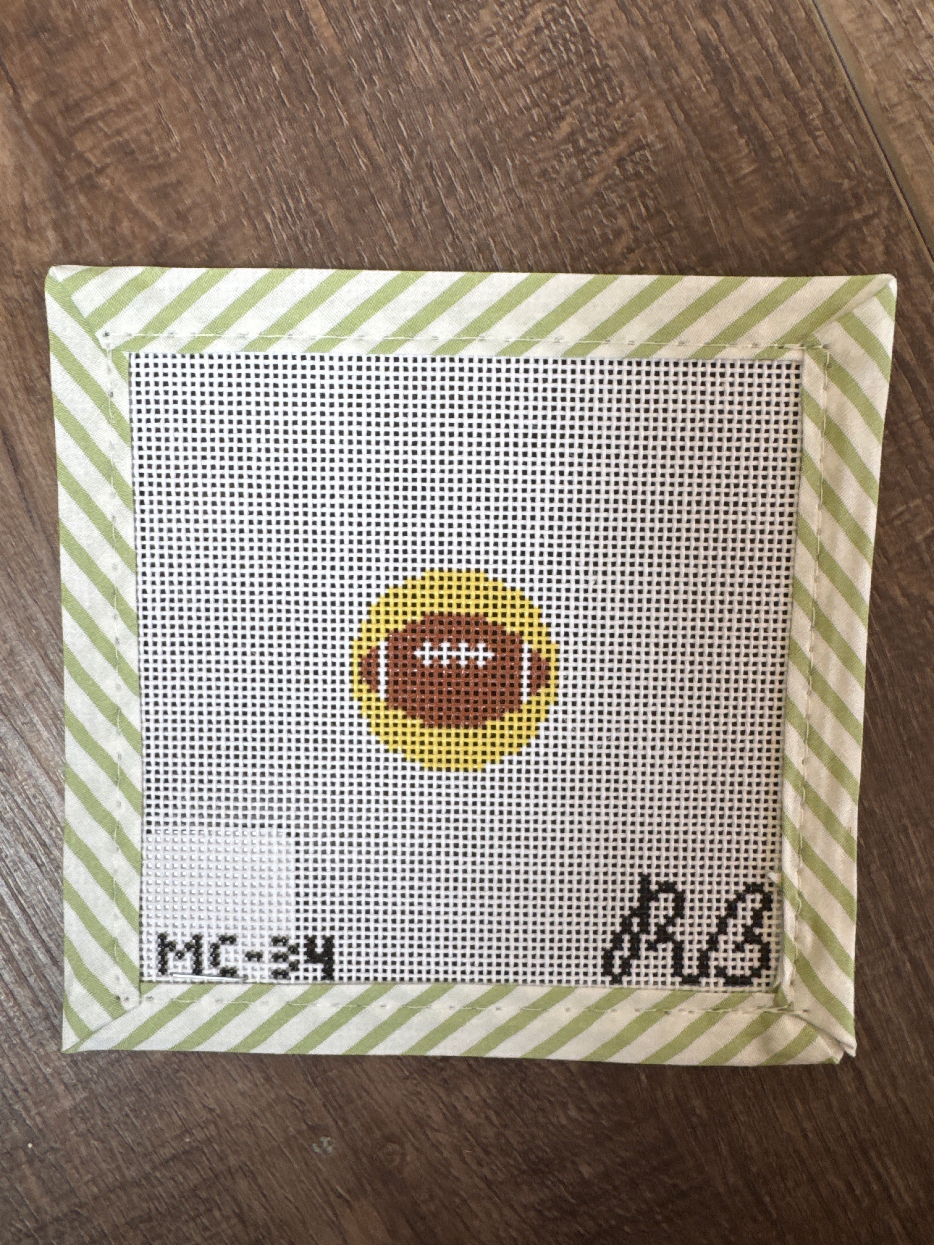 Mini – Football | Needlepoint Canvas