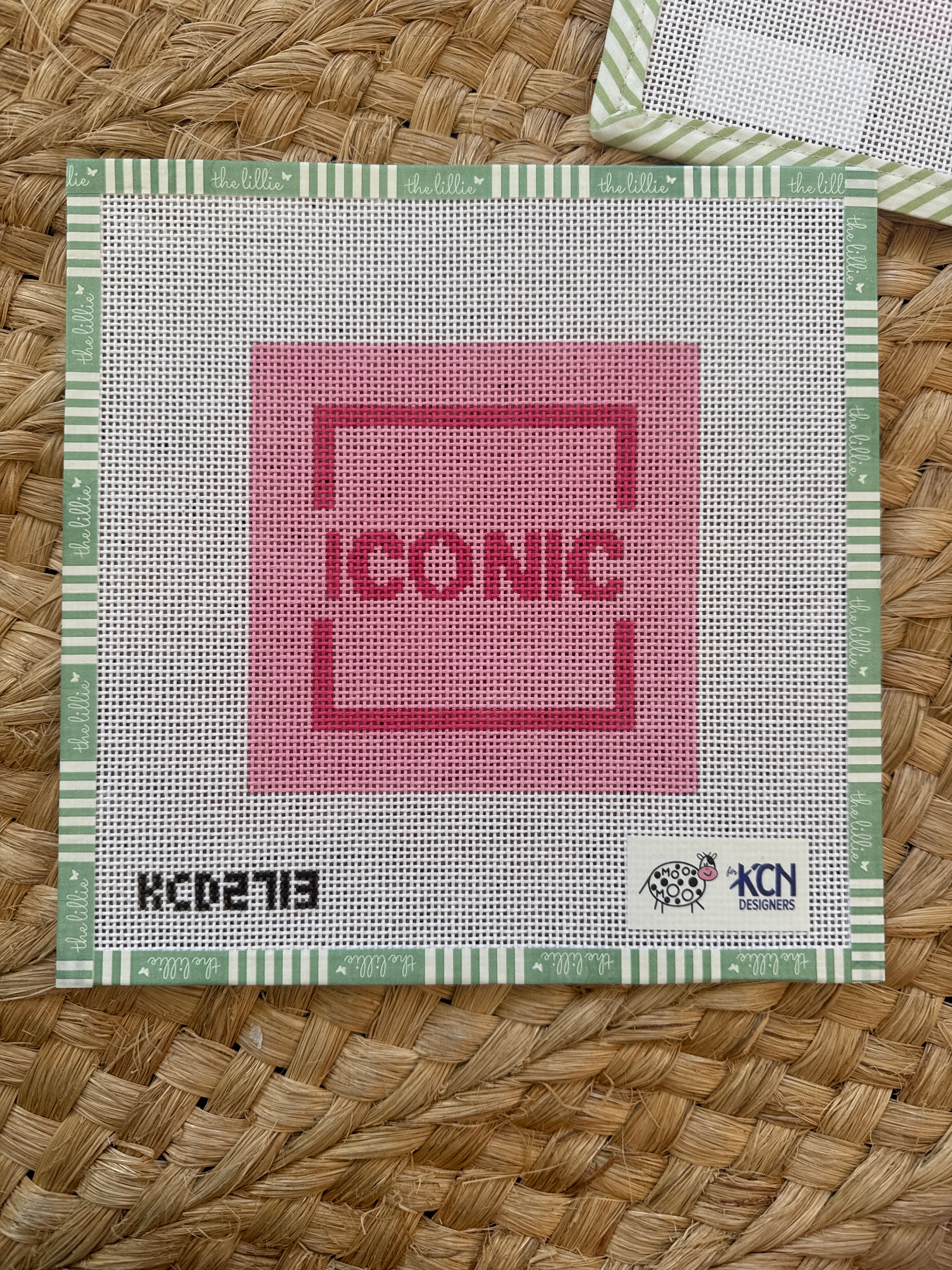 Iconic | Needlepoint Canvas