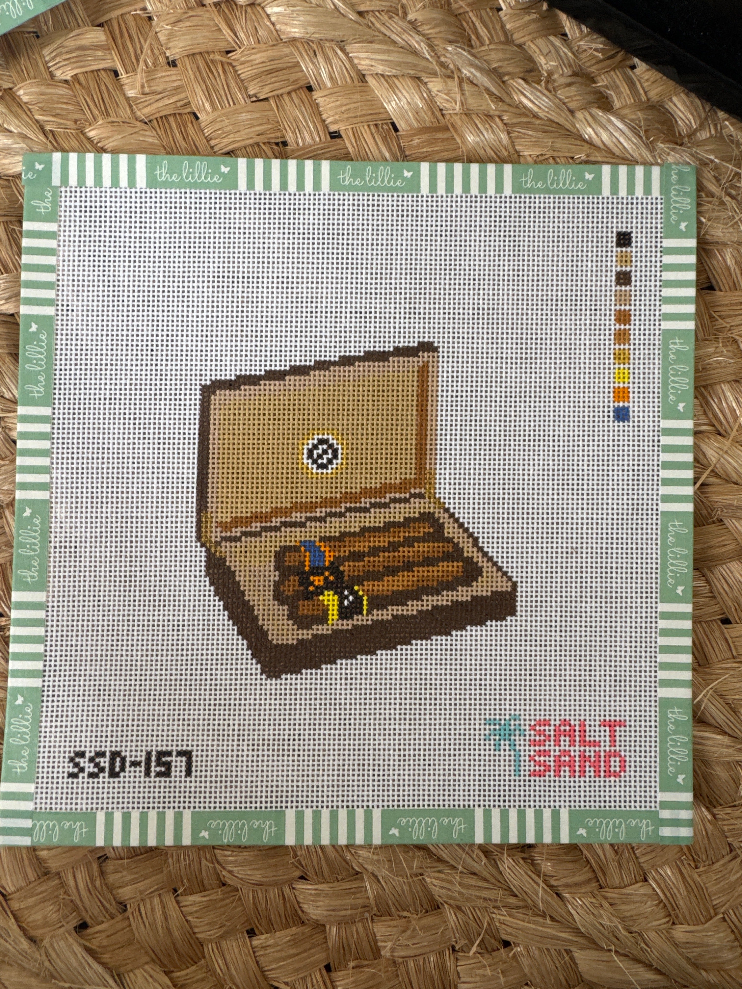 Cigar Humidor | Needlepoint Canvas
