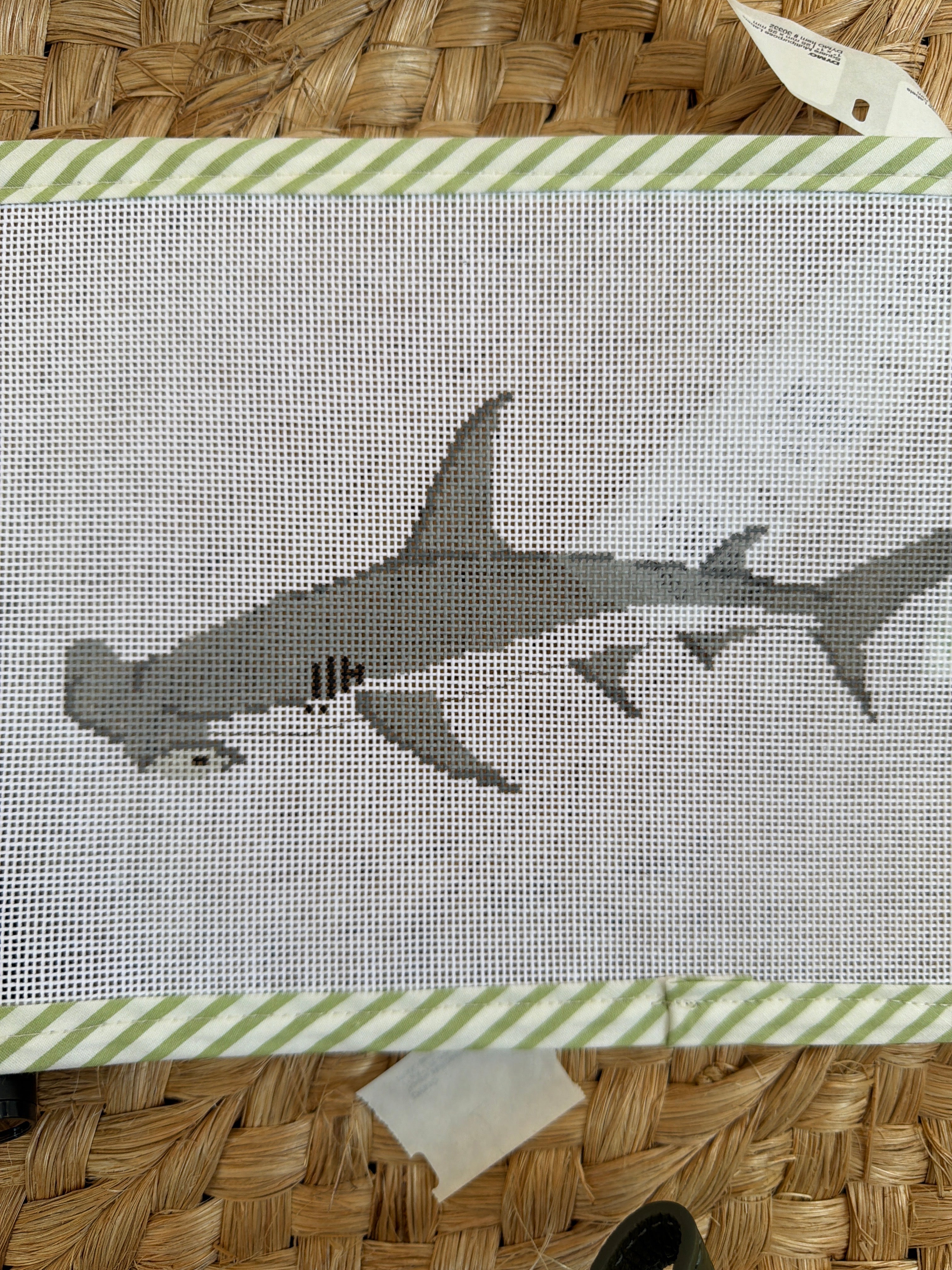 Hammerhead Shark | Needlepoint Canvas