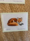 Fox 2 (Curled Up) | Needlepoint Canvas