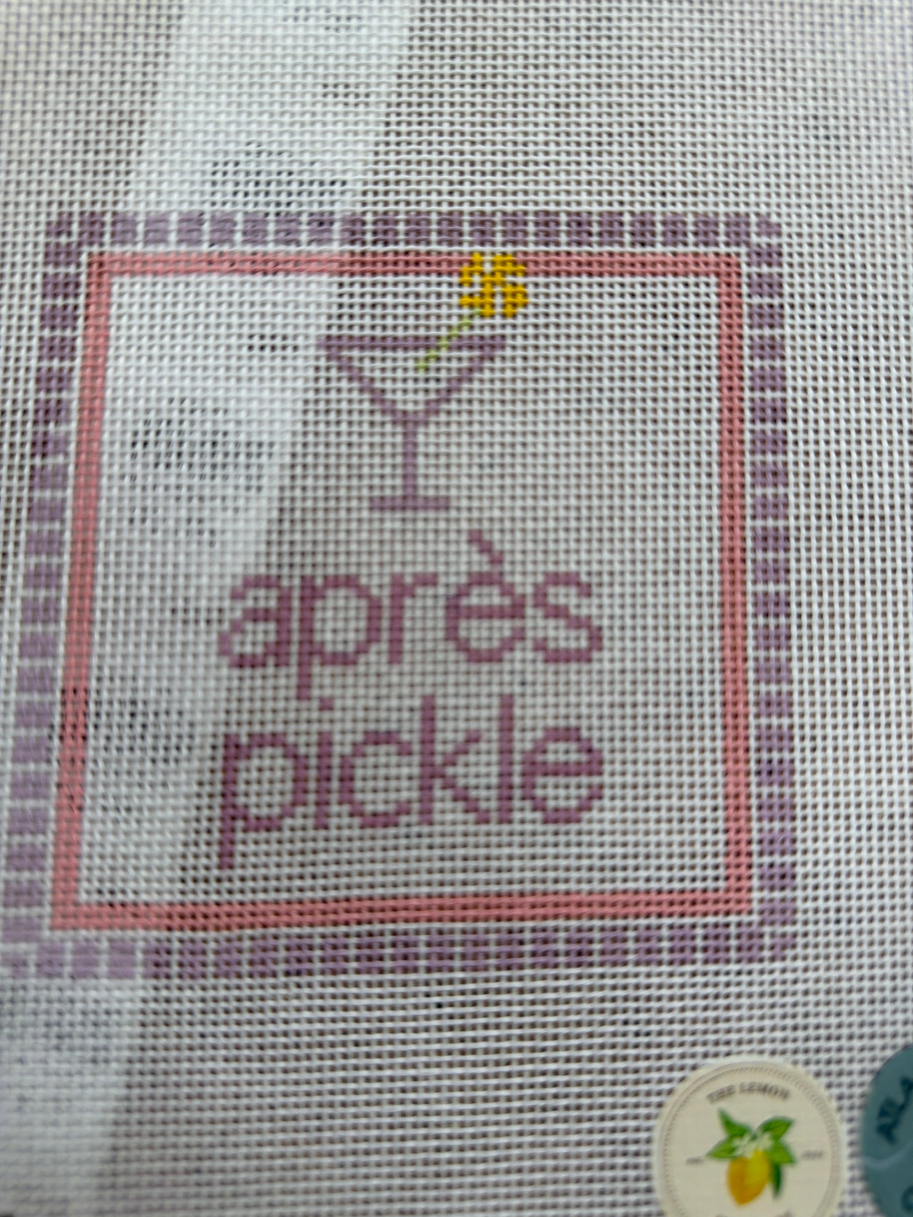 Apres Pickle | Needlepoint Canvas