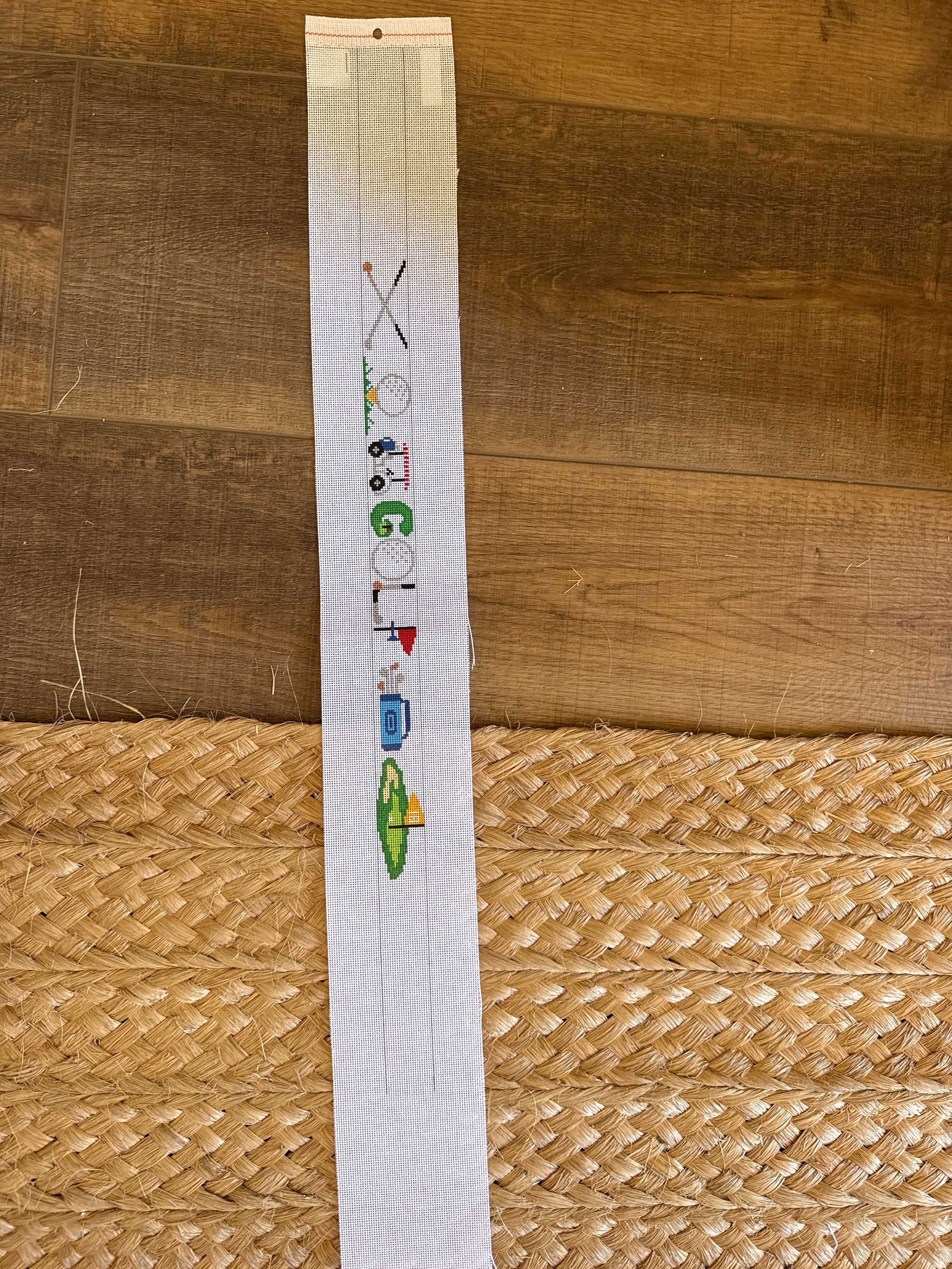 Golf Items | Needlepoint Canvas