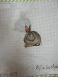 Rabbit, Horizontal | Needlepoint Canvas