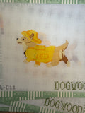 Corgi in a Raincoat | Needlepoint Canvas