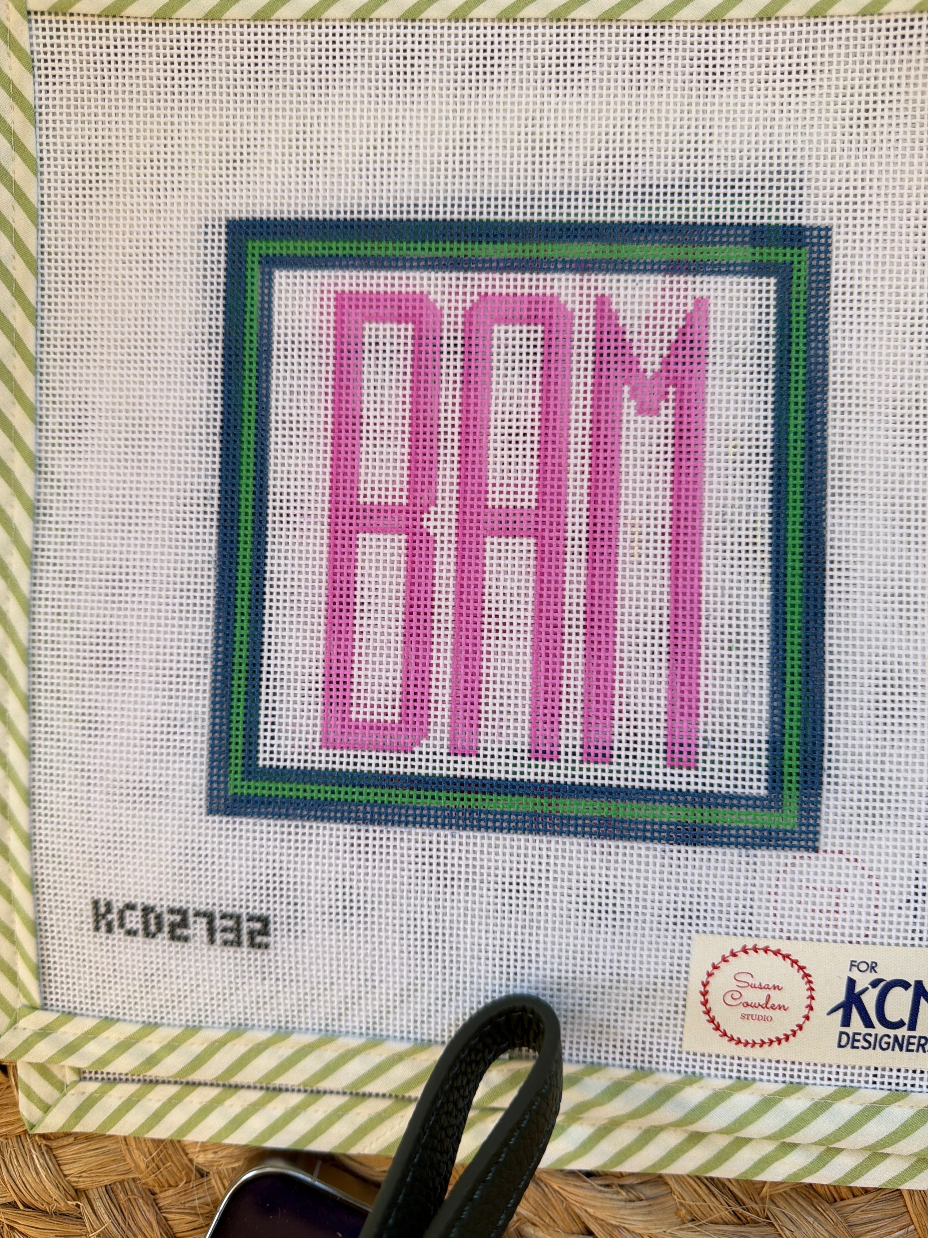 BAM Coaster | Needlepoint Canvas