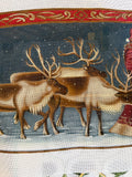 Santa & Reindeer | Needlepoint Canvas