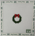 Wreath Mini needlepoint canvas