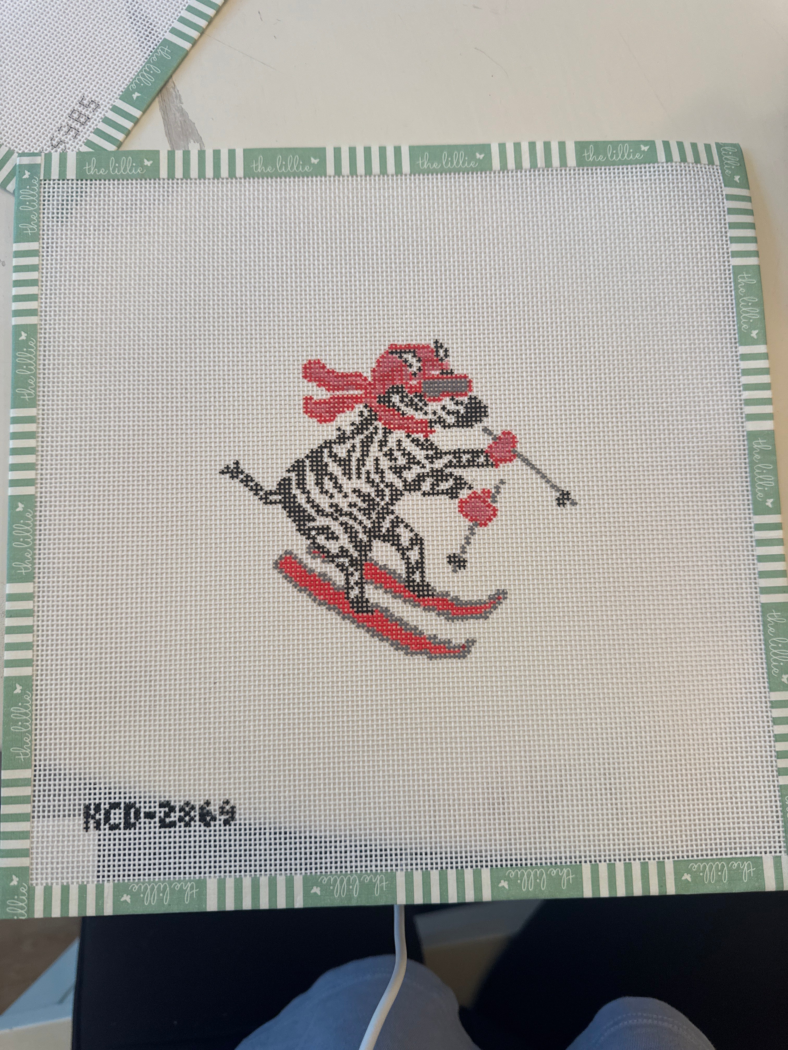 LA Dolce Vita – Alpine Zebra | Needlepoint Canvas