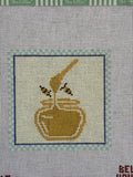 Honey Pot | Needlepoint Canvas