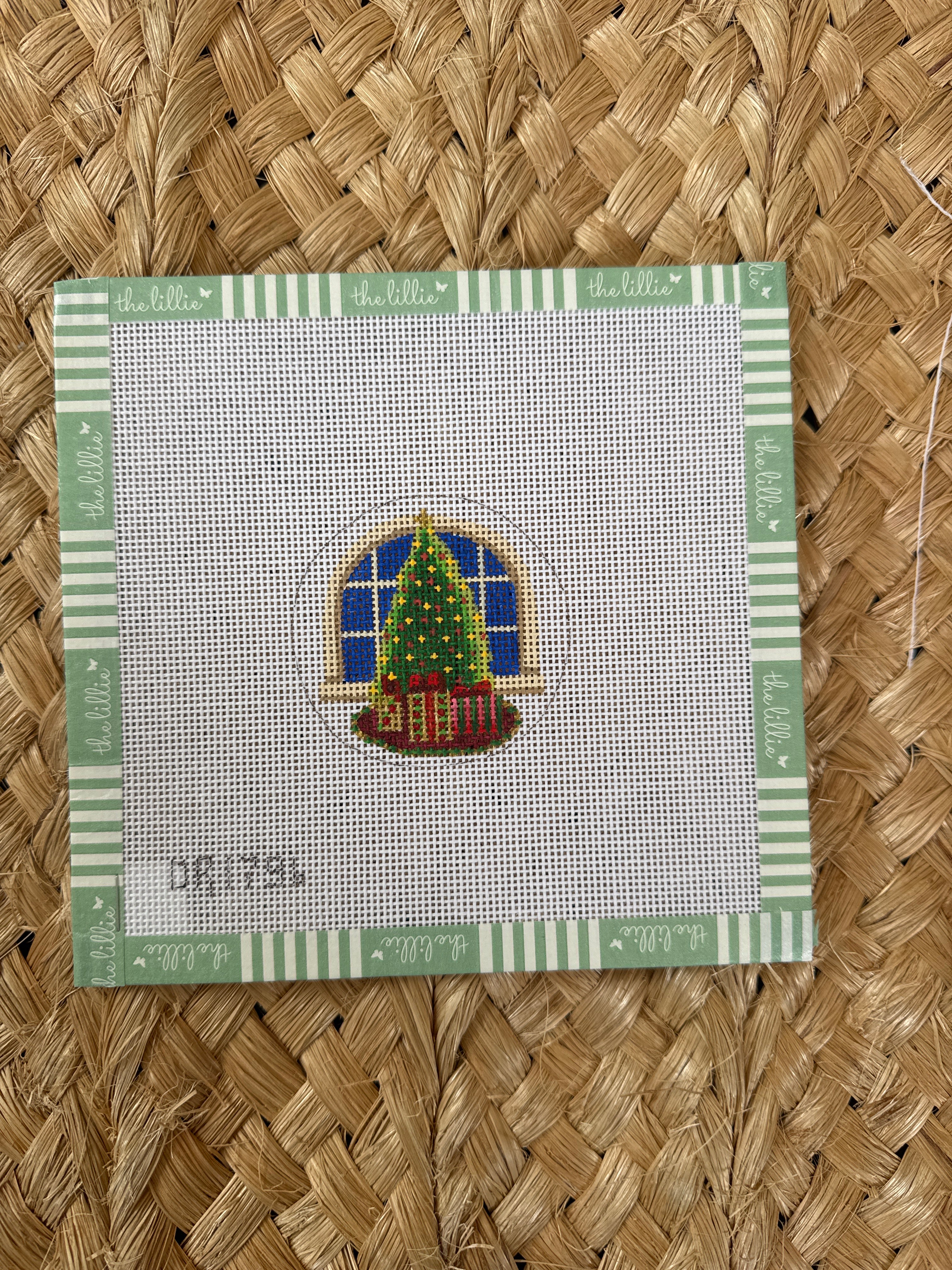 Christmas Tree Ornament | Needlepoint Canvas