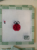 Ladybug Mini – Hot Pink | Needlepoint Canvas