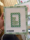 Are We There yet – Green | Needlepoint Canvas