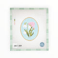 January Birth Flowers needlepoint canvas by Atlantic Blue Canvas