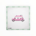 Miramar Car needlepoint canvas by JJ