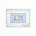 At the Beach needlepoint canvas by Frances Mary Needlepoint