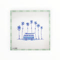 Santa Barbara Waterfront needlepoint canvas by JJ