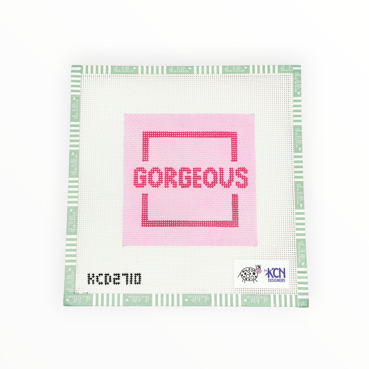 Gorgeous needlepoint canvas by KCN Designers