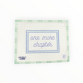 One More Chapter needlepoint canvas by Kyra Cotter Design