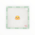 Little Duck Bag Charm needlepoint canvas by 4stitchesandgiggles