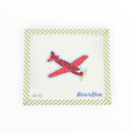 Little Plane needlepoint canvas by Alice & Blue