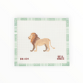 Lion needlepoint canvas by Bell House Designs